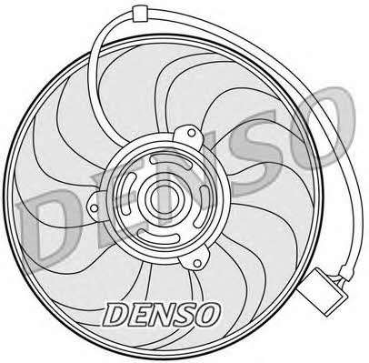 DENSO DER27001 Hub, engine cooling fan wheel DER27001: Buy near me in Poland at 2407.PL - Good price!