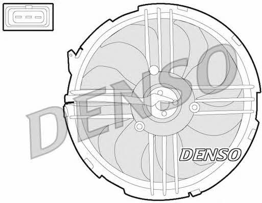 DENSO DER32009 Hub, engine cooling fan wheel DER32009: Buy near me at 2407.PL in Poland at an Affordable price!