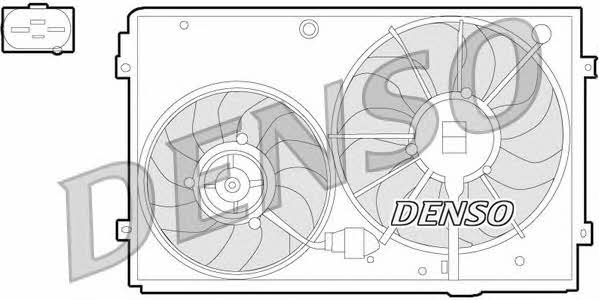 DENSO DER32011 Вентилятор радиатора охлаждения DER32011: Отличная цена - Купить в Польше на 2407.PL!