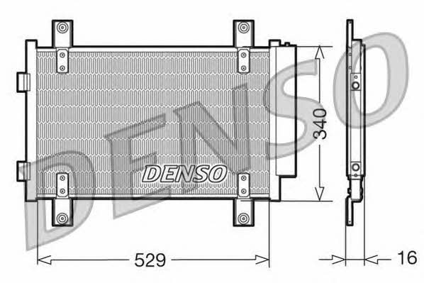 DENSO DCN09049 Радиатор кондиционера (Конденсатор) DCN09049: Отличная цена - Купить в Польше на 2407.PL!
