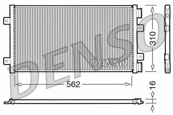 DENSO DCN09101 Радиатор кондиционера (Конденсатор) DCN09101: Отличная цена - Купить в Польше на 2407.PL!