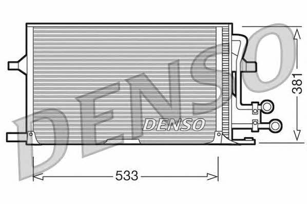 DENSO DCN10003 Радиатор кондиционера (Конденсатор) DCN10003: Отличная цена - Купить в Польше на 2407.PL!