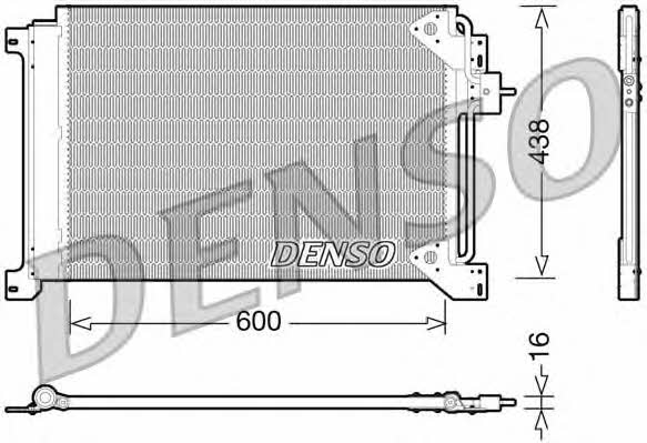 DENSO DCN12004 Радиатор кондиционера (Конденсатор) DCN12004: Купить в Польше - Отличная цена на 2407.PL!