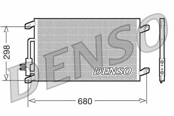 DENSO DCN13016 Радиатор кондиционера (Конденсатор) DCN13016: Отличная цена - Купить в Польше на 2407.PL!