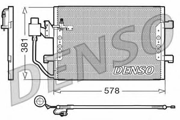 DENSO DCN17001 Радиатор кондиционера (Конденсатор) DCN17001: Отличная цена - Купить в Польше на 2407.PL!