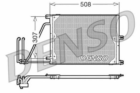 DENSO DCN20030 Радиатор кондиционера (Конденсатор) DCN20030: Купить в Польше - Отличная цена на 2407.PL!