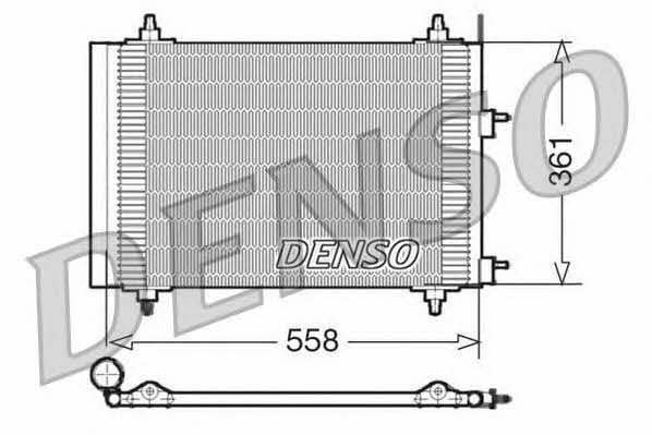 DENSO DCN21015 Радиатор кондиционера (Конденсатор) DCN21015: Отличная цена - Купить в Польше на 2407.PL!