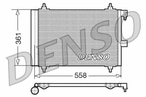 DENSO DCN21025 Радиатор кондиционера (Конденсатор) DCN21025: Купить в Польше - Отличная цена на 2407.PL!