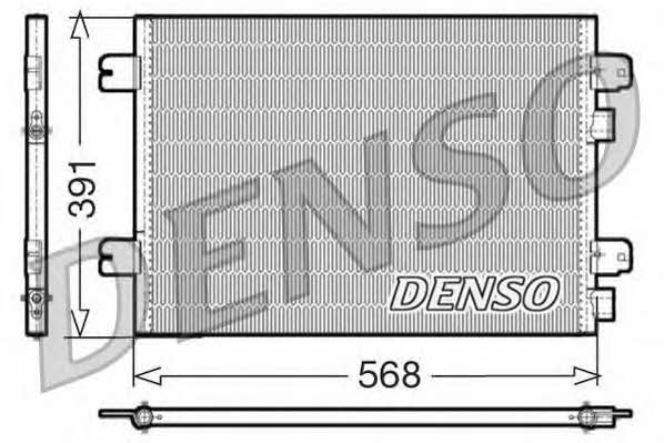DENSO DCN23011 Радиатор кондиционера (Конденсатор) DCN23011: Отличная цена - Купить в Польше на 2407.PL!