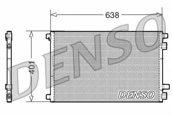 DENSO DCN23012 Радіатор кондиціонера (Конденсатор) DCN23012: Приваблива ціна - Купити у Польщі на 2407.PL!