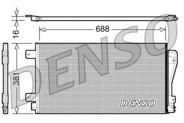 DENSO DCN23014 Cooler Module DCN23014: Buy near me in Poland at 2407.PL - Good price!
