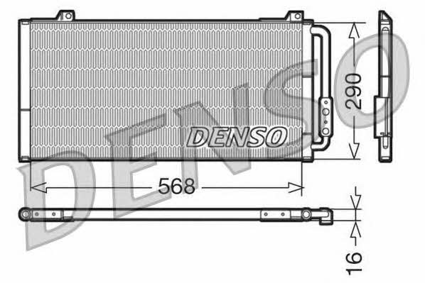 DENSO DCN24001 Радиатор кондиционера (Конденсатор) DCN24001: Отличная цена - Купить в Польше на 2407.PL!