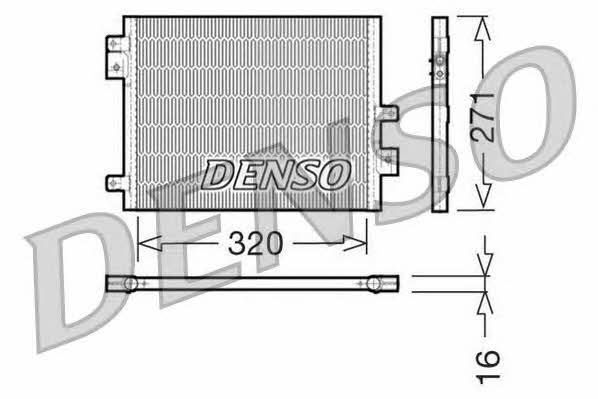 DENSO DCN28002 Радиатор кондиционера (Конденсатор) DCN28002: Купить в Польше - Отличная цена на 2407.PL!