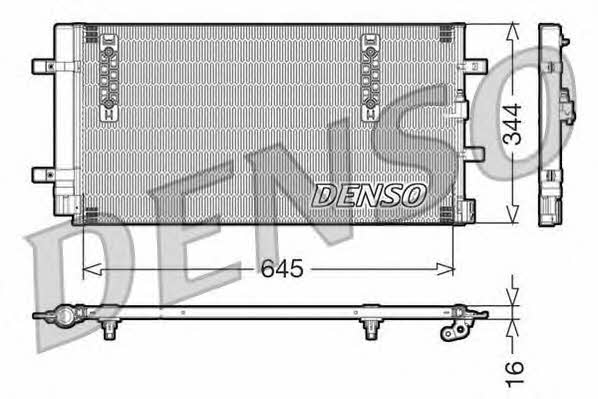 DENSO DCN32060 Радиатор кондиционера (Конденсатор) DCN32060: Отличная цена - Купить в Польше на 2407.PL!