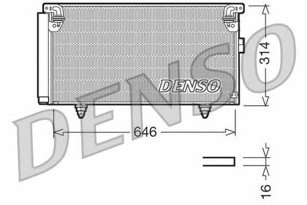DENSO DCN36001 Радиатор кондиционера (Конденсатор) DCN36001: Отличная цена - Купить в Польше на 2407.PL!