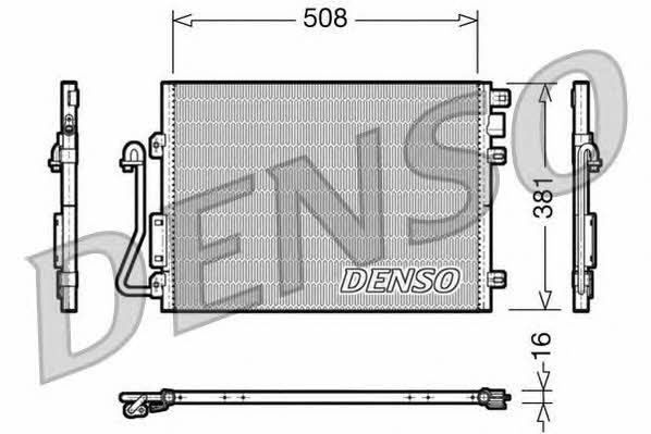 DENSO DCN37001 Cooler Module DCN37001: Buy near me in Poland at 2407.PL - Good price!