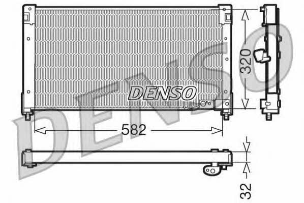DENSO DCN40001 Радиатор кондиционера (Конденсатор) DCN40001: Купить в Польше - Отличная цена на 2407.PL!