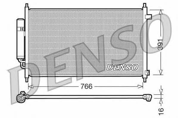 DENSO DCN40004 Радиатор кондиционера (Конденсатор) DCN40004: Отличная цена - Купить в Польше на 2407.PL!