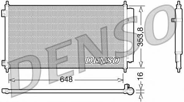 DENSO DCN40010 Радіатор кондиціонера (Конденсатор) DCN40010: Купити у Польщі - Добра ціна на 2407.PL!