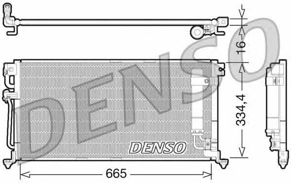 DENSO DCN45003 Cooler Module DCN45003: Buy near me in Poland at 2407.PL - Good price!