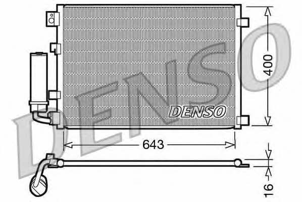 DENSO DCN46002 Радіатор кондиціонера (Конденсатор) DCN46002: Приваблива ціна - Купити у Польщі на 2407.PL!