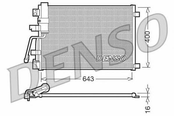 DENSO DCN46003 Радиатор кондиционера (Конденсатор) DCN46003: Купить в Польше - Отличная цена на 2407.PL!