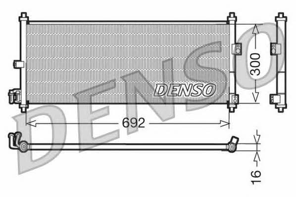 DENSO DCN46011 Радиатор кондиционера (Конденсатор) DCN46011: Купить в Польше - Отличная цена на 2407.PL!