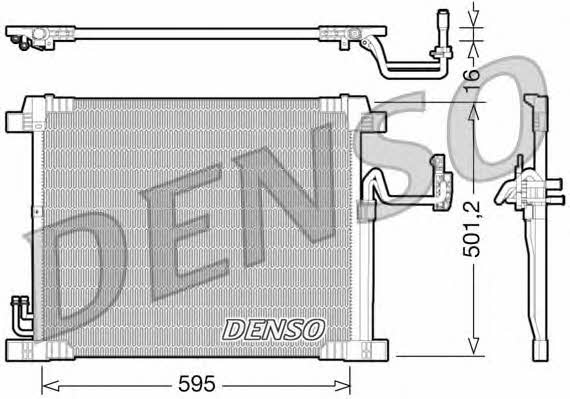 DENSO DCN46012 Радіатор кондиціонера (Конденсатор) DCN46012: Приваблива ціна - Купити у Польщі на 2407.PL!