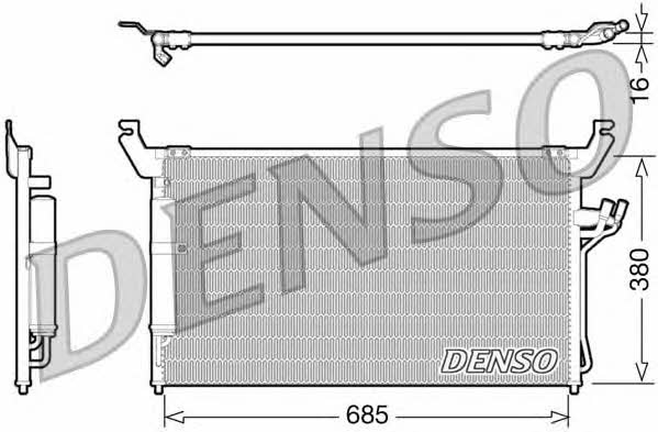 DENSO DCN46013 Cooler Module DCN46013: Buy near me in Poland at 2407.PL - Good price!
