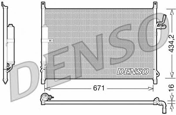 DENSO DCN46015 Радиатор кондиционера (Конденсатор) DCN46015: Отличная цена - Купить в Польше на 2407.PL!