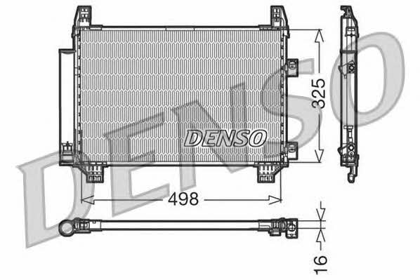 DENSO DCN50001 Радіатор кондиціонера (Конденсатор) DCN50001: Приваблива ціна - Купити у Польщі на 2407.PL!