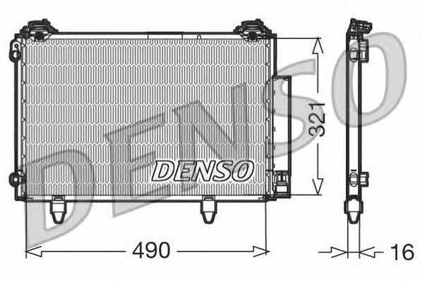 DENSO DCN50002 Cooler Module DCN50002: Buy near me in Poland at 2407.PL - Good price!