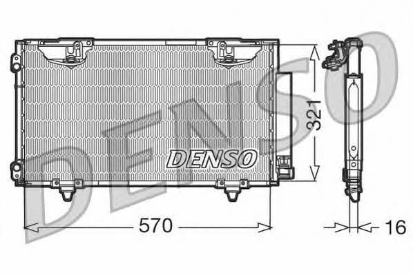 DENSO DCN50010 Cooler Module DCN50010: Buy near me in Poland at 2407.PL - Good price!