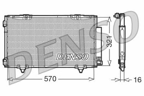 DENSO DCN50011 Радіатор кондиціонера (Конденсатор) DCN50011: Приваблива ціна - Купити у Польщі на 2407.PL!