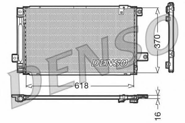 DENSO DCN50013 Радиатор кондиционера (Конденсатор) DCN50013: Отличная цена - Купить в Польше на 2407.PL!