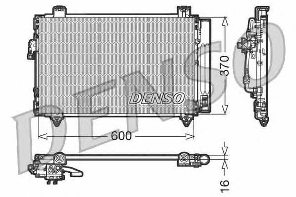DENSO DCN50014 Радіатор кондиціонера (Конденсатор) DCN50014: Приваблива ціна - Купити у Польщі на 2407.PL!