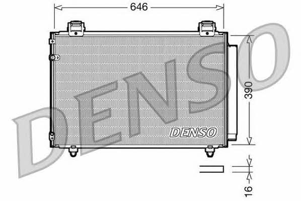 DENSO DCN50024 Радиатор кондиционера (Конденсатор) DCN50024: Отличная цена - Купить в Польше на 2407.PL!