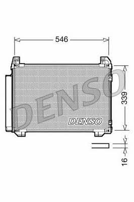 DENSO DCN50025 Радиатор кондиционера (Конденсатор) DCN50025: Отличная цена - Купить в Польше на 2407.PL!