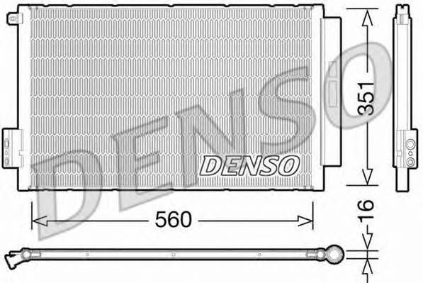 DENSO DCN09043 Радиатор кондиционера (Конденсатор) DCN09043: Отличная цена - Купить в Польше на 2407.PL!