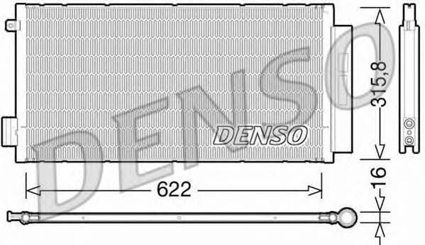 DENSO DCN09044 Радиатор кондиционера (Конденсатор) DCN09044: Отличная цена - Купить в Польше на 2407.PL!