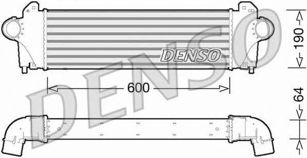 DENSO DIT12005 Интеркулер DIT12005: Отличная цена - Купить в Польше на 2407.PL!