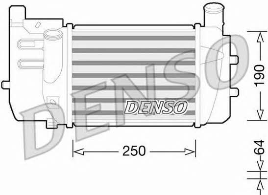 DENSO DIT50008 Intercooler, charger DIT50008: Buy near me in Poland at 2407.PL - Good price!