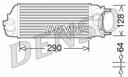 DENSO DIT09115 Intercooler, charger DIT09115: Buy near me in Poland at 2407.PL - Good price!