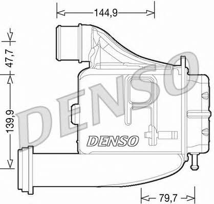 Turbocharger intercooler Iveco Daily: DIT12006 DENSO Intercooler, charger