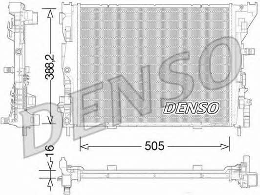 DENSO DRM23035 Радіатор охолодження двигуна DRM23035: Купити у Польщі - Добра ціна на 2407.PL!