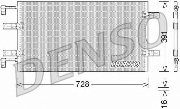 DENSO DCN23036 Cooler Module DCN23036: Buy near me in Poland at 2407.PL - Good price!