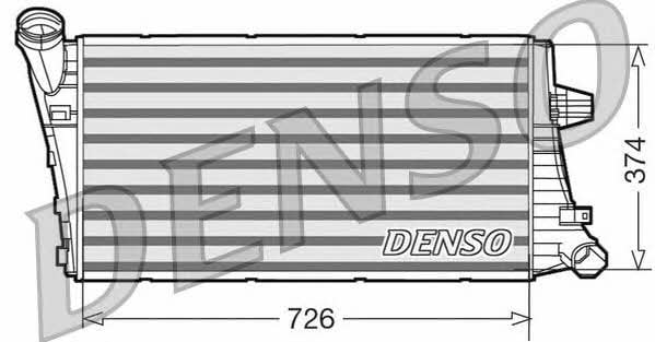 DENSO DIT99020 Intercooler, charger DIT99020: Buy near me in Poland at 2407.PL - Good price!