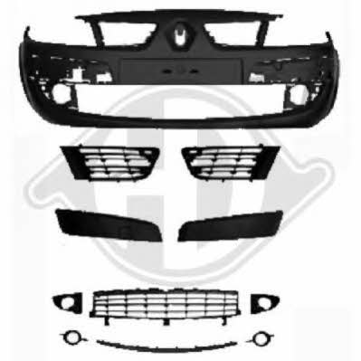 Diederichs 4464750 Front bumper 4464750: Buy near me in Poland at 2407.PL - Good price!