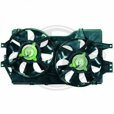 Diederichs 2621101 Hub, engine cooling fan wheel 2621101: Buy near me at 2407.PL in Poland at an Affordable price!