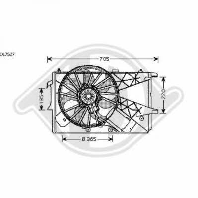 Diederichs 1875101 Nabe, Lüfterrad-Motorkühlung 1875101: Kaufen Sie zu einem guten Preis in Polen bei 2407.PL!